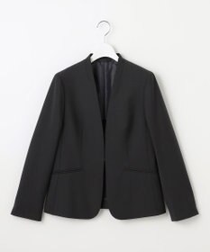 J.PRESS LADIES 【セットアップ対応】BAHARIYE SOLID ノーカラー ジャケット