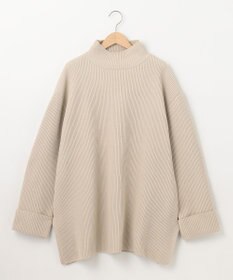 SHARE PARK LADIES エステルニットハイネックプルオーバー