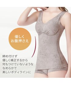 BRADELIS New York 【Yukine inc. 】ゆきねえ365綿混モアらくフルカップブラキャミ23 補正下着 締め付けすぎない快適シェイパー
