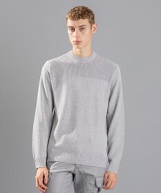 JOSEPH HOMME 【LEON 掲載】シルクバルキーハニカム　クルーネックニット