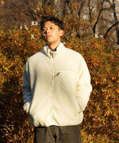 SHARE PARK MENS 【UNISEX】ボアフリースジャケット（L・XLサイズ）