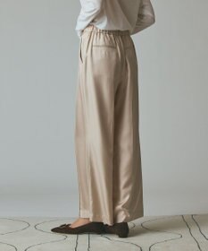 GRACE CONTINENTAL シルクツイルイージーパンツ