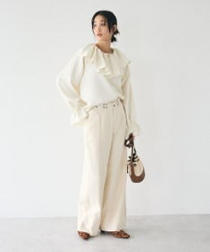 CRAFT STANDARD BOUTIQUE フリル衿ブラウス