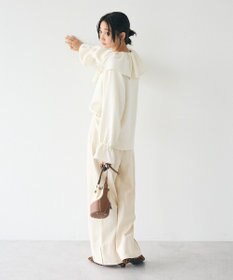 CRAFT STANDARD BOUTIQUE フリル衿ブラウス