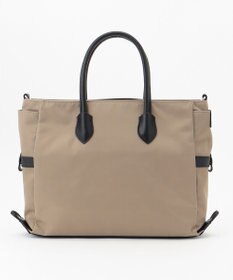 Y'SACCS ナイロン×リサイクルレザー　ホック2WAYトート　Sサイズ