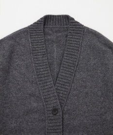 TOQUE 〈大草直子さんアドバイザー〉ベビーアルパカ×ウール縮絨ニットカーディガン
