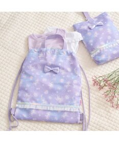 Mother garden マザーガーデン ユニコーン お着替え巾着リュック 《フラワー柄》