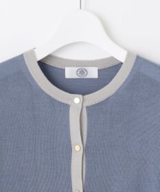 J.PRESS LADIES 【洗える】トリムツイン ニット