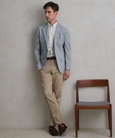 GOTAIRIKU ３年連続売上NO1【吸水速乾/洗える/ストレッチ】ノルマンディーリネン カーディガンジャケット(25/26年モデル)