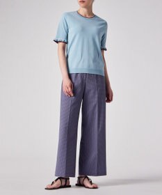 Paul Smith 【洗える】フレアスリーブ 半袖ニット