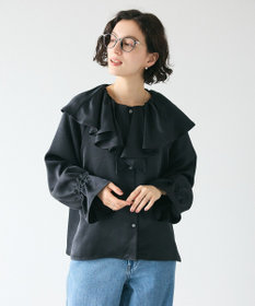 CRAFT STANDARD BOUTIQUE フリル衿ブラウス