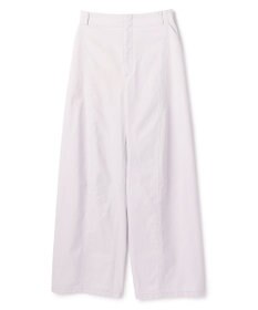 BEIGE， PREHNA / コットンツイル カービーシームワイドパンツ