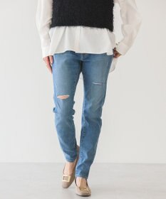 AMERICAN HOLIC スキニーフィットダメージデニム