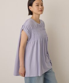 AMERICAN HOLIC シャーリング半袖フレアプルオーバー