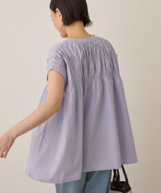 AMERICAN HOLIC シャーリング半袖フレアプルオーバー