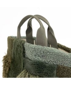 ROOTOTE 3652【フェイクファーのパッチワーク】SC.デリ.ツグツグ-A