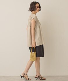 AMERICAN HOLIC シャーリング半袖フレアプルオーバー