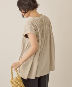 AMERICAN HOLIC シャーリング半袖フレアプルオーバー