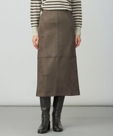 J.PRESS LADIES S スエードダンボール スカート