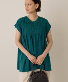 AMERICAN HOLIC シャーリング半袖フレアプルオーバー