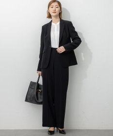 23区 L ライトバックサテンアムンゼン ギャザーブラウス