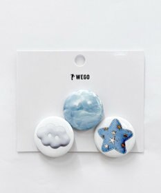 WEGO アソート缶バッジセットF