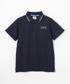 J.PRESS KIDS 【140-170cm】ダブルライン カラー 半袖ポロシャツ