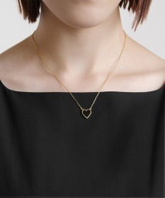 TOCCA WITH HEART NECKLACE 2WAYネックレス ブラック系