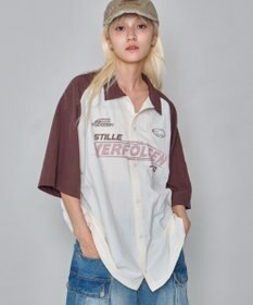 WEGO 【ユニセックス着用ITEM】ラグラングラフィックシャツ（SS）