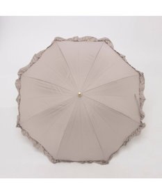 UNBILLION カシュネ cachenez / 【晴雨兼用】【日傘】 UV カット率99％以上 PUビッグフリルショートパラソル