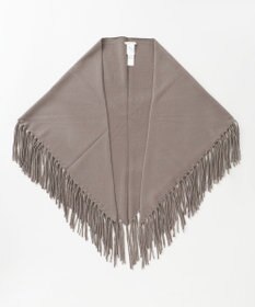 自由区 【洗える】ソフトウールハイゲージフリンジ ストール