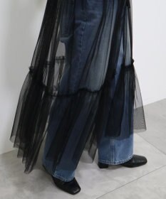 AMERICAN HOLIC ティアードチュールワンピース