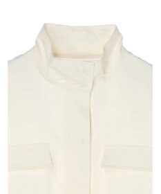 earth music&ecology ミリタリースタンドカラーベスト