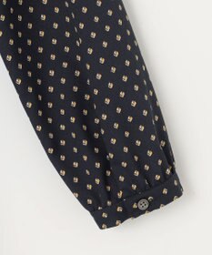 J.PRESS LADIES L 【洗える】ジオメトリックプリント ワンピース