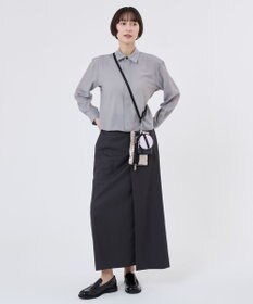 LeSportsac MULTI POUCH WRISTLET/ブラック/ローズゴールドシャイン/ピンク