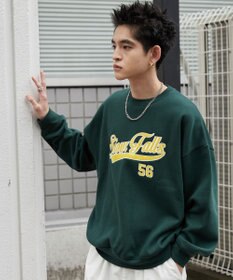 WEGO 【２点SET】アクセ付きグラフィックプルオーバー