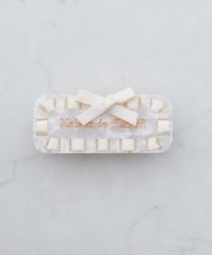 Maison de FLEUR クロッシェリボンクリップ