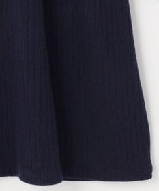 組曲 KIDS 【150-160㎝】バイカラーニットソー ワンピース