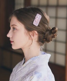 Maison de FLEUR クロッシェリボンクリップ