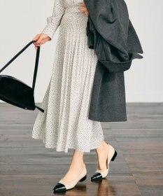 自由区 【カタログ掲載・セットアップ対応】ライトサテンプリーツ スカートⅡ