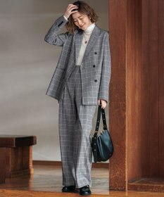 23区 S 【Oggi1月号/CLASSY.11月号掲載】スムージーコットン タートルネック ニット