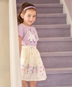 ANY KIDS ミラクルスパンコール 半袖 Tシャツ