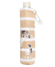 MOONBAT PAUL&JOE ACCESSOIRES(ポール＆ジョー アクセソワ) 折りたたみ傘 スウィンギングヌネット