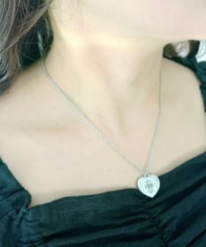 WEGO Lクロスハートネックレス