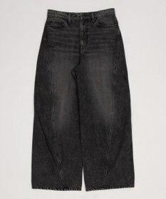 WEGO 【ユニセックス着用ITEM/SMLサイズ展開】カバーフィットバルーンデニムパンツ