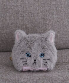 Maison de FLEUR ねこフェイスポーチ