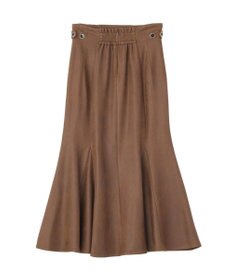 earth music&ecology フェイクレザーマーメイドスカート