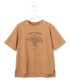 23区 S 【洗える】JANE PACKERコラボ フラワー刺繍 Tシャツ