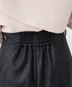 earth music&ecology フェイクレザーマーメイドスカート