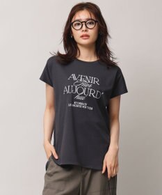 UNFILO 【新色追加】BEAUTY FORM-T cotton ロゴ フレンチスリーブ Tシャツ